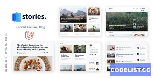 Stories v1.36.8 - Laravel Creative Multilingual Blog - nulled