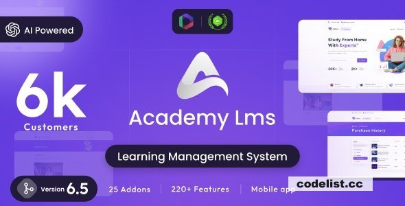 Academy LMS v6.15 - Learning Management System - nulled