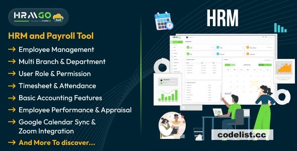 HRMGo SaaS v7.6 - HRM and Payroll Tool - nulled